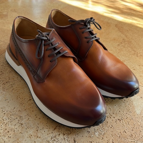 New Cognac Magnanni formal sneaker. - Picture 4 of 6